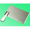 Aluminium Alloy Metal Credit Card Usb Drive Business Name Card Usb Flash Memory